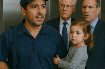 “Un padre soltero llegó para reparar el ascensor averiado de la empresa más prestigiosa de la ciudad, pero cuando comenzó a hablar en perfecto italiano con los clientes del CEO, todos se quedaron en silencio… y su verdadero pasado salió a la luz.”