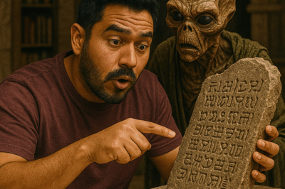 Durante siglos, ninguna inteligencia alienígena logró descifrar aquella lengua muerta grabada en piedra estelar… hasta que un humano la miró y dijo casualmente: “Oh, eso es fácil”. Nadie imaginaba que sus palabras despertarían algo que dormía desde el origen del universo.