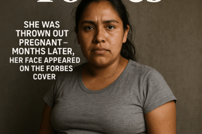 “La echaron de su casa estando embarazada, sin dinero ni apoyo… pero meses después, el mundo quedó en silencio al verla en la portada de Forbes, con la misma fuerza que todos habían subestimado y una historia que nadie imaginó que acabaría inspirando a millones.”