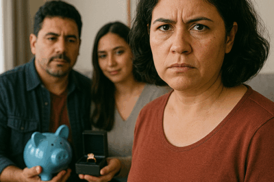 Mi esposo entregó la joya familiar y los ahorros de nuestro futuro bebé a su hermana “porque lo necesitaba más”, sin imaginar que descubriría toda la verdad y tomaría una decisión tan calculada que cambiaría por completo el equilibrio de poder en nuestra familia.