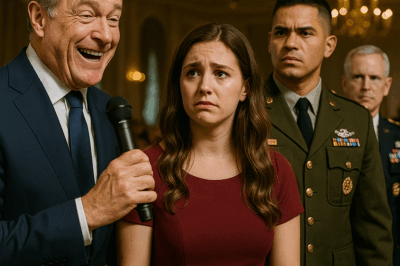 “Mi padre, un poderoso empresario, se burló de mí frente a más de doscientos invitados diciendo que nunca lograría nada. Pero cuando mi prometido del ejército apareció con un general de cuatro estrellas, el silencio se apoderó del salón.”