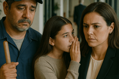 🌙 “El conserje que salvó a la heredera”