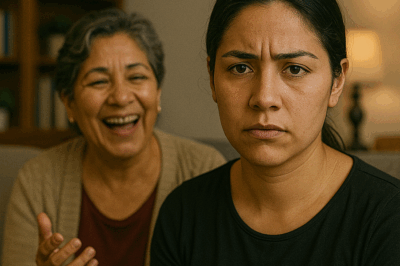 Mi madre se rió y dijo: “Tu hermana me hace sentir orgullosa… tú nunca lo hiciste.” Todos rieron, menos yo. Hasta que respondí: “Curioso, viniendo de alguien que no sabe lo que es el orgullo verdadero.” Y el silencio llenó la casa.