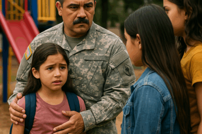Un padre soltero y veterano de guerra defendió a una nueva estudiante de un grupo de acosadores — ninguno de ellos imaginaba que aquel hombre ocultaba un pasado tan heroico que cambiaría sus vidas para siempre