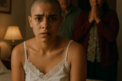 La noche antes de mi boda, mis padres me dieron algo en la bebida y desperté con la cabeza rapada — pero cuando me vieron al día siguiente, fueron ellos quienes no pudieron dejar de temblar