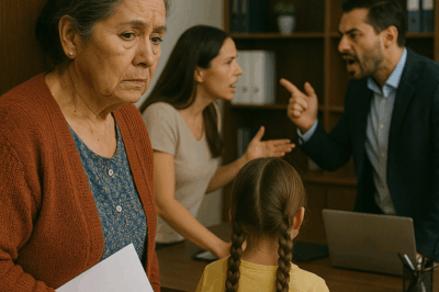 “Mi nieta me confesó que su papá le grita a mi hija por la herencia de su abuelo… al día siguiente dejé un sobre cerrado en la oficina de mi yerno, y lo que ocurrió después hizo temblar a toda la familia”