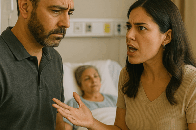 “Mi esposa dijo fríamente: ‘No voy a cancelar mi noche de chicas solo porque tu madre está en el hospital. Ella estará bien’. Pero cuando sonó mi teléfono esa misma noche… supe que ya nada volvería a ser igual.”