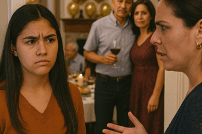 Mi hermana me dijo: “Es solo para la familia” cuando no me invitó al aniversario de mis padres. Me dolió, pero en lugar de llorar, hice algo que nadie esperaba. Lo que revelé en medio de la fiesta cambió para siempre la forma en que todos nos miramos.