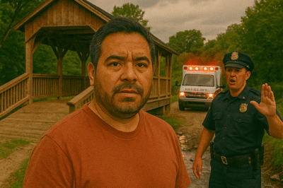 “La asociación del vecindario irrumpió en mi propiedad, llamó al 911 y exigió destruir el puente que construí con mis propias manos, pero cuando llegó FEMA y lo inspeccionó… declararon que era acceso de emergencia y nadie podía tocarlo jamás.”