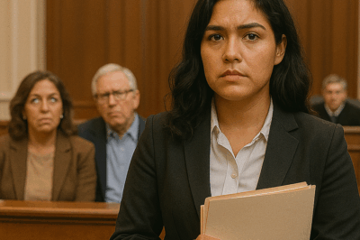 “Mis padres se burlaron cuando entré en la sala del tribunal, pero el juez se quedó sin palabras al ver lo que llevaba en mis manos, y lo que revelé cambió todo lo que creían sobre nuestra familia y el secreto que guardaron durante veinte años.”