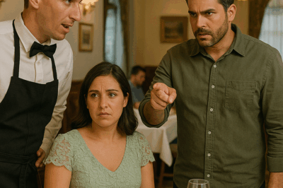 El camarero se burló del vestido de una mujer humilde sin saber que aquel hombre de mirada tranquila y manos temblorosas, al decir “Pídele disculpas a mi esposa… ahora”, no solo defendía su dignidad, sino también una historia de amor que el mundo entero había olvidado respetar.