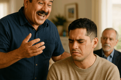 “Durante la fiesta familiar, mi padre se burló de mi cirugía delante de todos, sin imaginar que el hombre al que intentaba impresionar —su propio jefe— era el cirujano que me salvó la vida y conocía el verdadero motivo por el que yo tuve que operarme en secreto.”