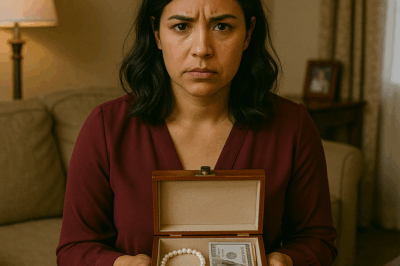 Mi esposo entregó la joya familiar y los ahorros de nuestro futuro bebé a su hermana “porque lo necesitaba más”, sin imaginar que descubriría toda la verdad y prepararía un plan tan silencioso y perfecto que no solo lo dejaría sin palabras, sino sin excusas.