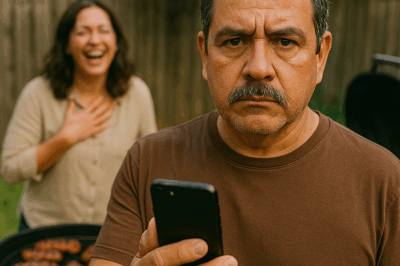 La grabación en la barbacoa