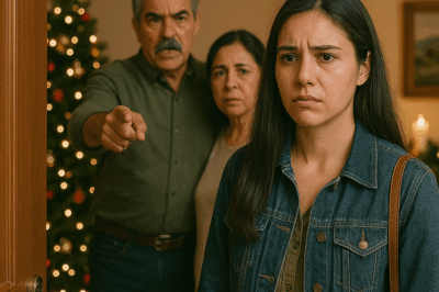 “Mi padre me llamó un parásito frente a toda la familia en la cena de Navidad — me dijo que no podía seguir viviendo en su casa, pero lo que sucedió después cambió para siempre la forma en que veía el amor familiar.”