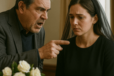 “Después del funeral de mi esposo, mi propio padre llegó a mi casa con un abogado en la mano exigiendo que le entregara la propiedad. Lo que nunca imaginó fue que el testamento ocultaba una verdad que lo haría arrepentirse para siempre.”