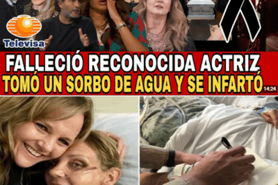 Una tragedia en segundos: una reconocida actriz muere mientras bebía agua