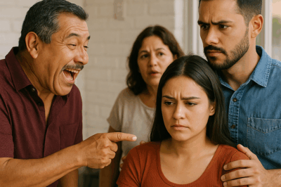 “Mi tío me humilló cruelmente frente a toda la familia en una reunión que jamás olvidaré, pero lo que ocurrió después con la inesperada llegada de mi esposo cambió la historia por completo y dejó a todos absolutamente en shock.”