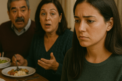 “En la cena familiar mis padres dijeron con una sonrisa: ‘Tu hermana se lo merece más que tú’. Le dieron todo lo que alguna vez me prometieron, sin imaginar que la verdadera herencia que había preparado para ellos cambiaría la historia de la familia para siempre.”