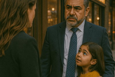 “El director general más temido de la ciudad abandonó su cita a ciegas sin mirar atrás… hasta que su pequeña hija tiró de su mano y le susurró: ‘Pero, papi… ella es buena.’ Lo que ocurrió después cambió tres vidas para siempre.”