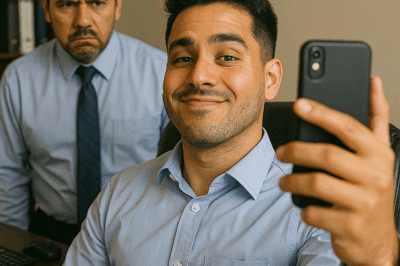 El primer día del nuevo hijo del director general, lo encontré sentado en mi silla, publicando una selfie con la frase “Día 1, finalmente en el poder”. No imaginaba que esa foto sería el inicio de su peor humillación pública.