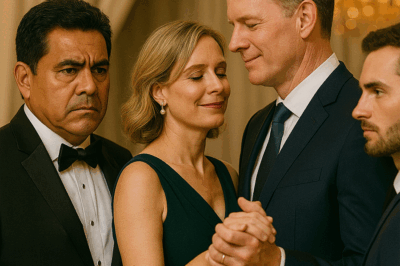 “Mi esposa rica decidió bailar con su jefe en la fiesta de la empresa solo para demostrar quién tenía el control. Pero cuando su atractiva colega se acercó y reveló algo que ninguno esperaba, comprendí que aquel baile no era un juego… sino una confesión silenciosa de traición y miedo.”