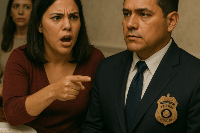 “Mi cuñada me humilló durante la cena familiar, burlándose de mi ‘trabajo mediocre’ frente a todos… pero cuando los agentes tocaron la puerta para saludarme con honores y la verdad salió a la luz, el silencio que siguió fue tan pesado que ni el reloj del comedor se atrevió a sonar.”