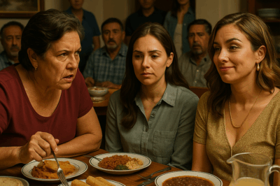 “Durante la cena, mi madre me miró a los ojos y dijo: ‘Tu éxito no significa nada. Tu hermana es mi oro’. Lo que pasó después reveló un secreto familiar que llevaba años escondido bajo las apariencias.”