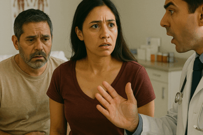 “Mi esposo empezó a verse enfermo y actuaba extraño, así que lo llevé al médico… pero cuando el doctor vio sus análisis, me miró con los ojos llenos de miedo y solo dijo dos palabras: ‘¡Corre ahora!’”