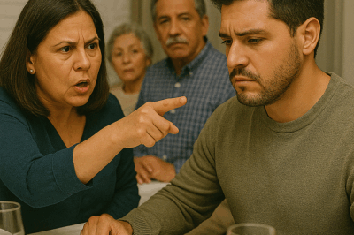“En la cena familiar, mi madre me señaló frente a todos y gritó: ‘¡Tú no mereces un lugar en esta mesa!’. Nadie respiró. Pero lo que hice después dejó a todos en silencio… y cambió nuestra familia para siempre.”