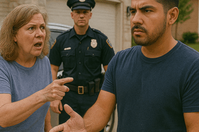 La presidenta de la junta vecinal pensó que podía controlar mi vida cambiando el código de mi puerta inteligente — pero no imaginó que los agentes la harían confesar y abrirla en directo, frente a todos, dejando al descubierto el secreto más inquietante del vecindario.