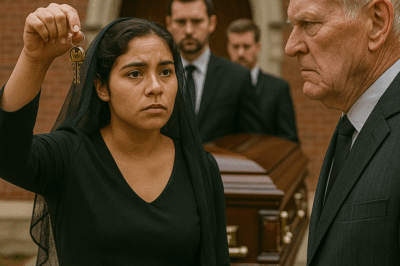 “Después del funeral de mi esposo, su padre me dijo frente a todos: ‘La propiedad vuelve a la familia de sangre ahora’. Lo que no sabían era que mi esposo había dejado un secreto legal que cambiaría todo el destino familiar.”