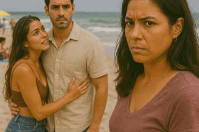 Él me descubrió en una habitación de hotel y me dejó sin escuchar una sola explicación. Pasaron los años, y un día lo vi en la playa, tomado de la mano de otra mujer. Cuando se acercó, yo solo sonreí y le dije algo que no esperaba oír jamás.