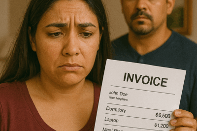 Mi hermano apareció en mi oficina con una factura de 15.000 dólares en la mano y me dijo: “Cubre los gastos universitarios de mi hijo: alojamiento, comida y portátil.” No esperaba su reacción cuando le di mi respuesta.