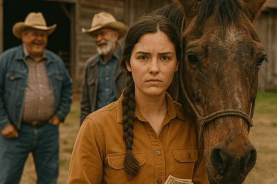 “Se rieron cuando pagó por aquel caballo viejo y cojo que nadie quería, sin imaginar que, meses después, ese mismo animal la llevaría hasta un tesoro oculto bajo las tierras donde todos juraban que no había nada de valor.”