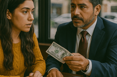 “‘Aquí tienes quinientos dólares… ¿fingirías ser mi cita por un día?’, le preguntó el empresario más solitario del país a una joven que servía café sin imaginar que aquel trato improvisado transformaría sus vidas, sus miedos y sus corazones para siempre.”