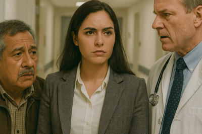 “Un médico se negó a atender a un hombre humilde porque no tenía seguro médico, sin saber que la hija de aquel paciente volvería años después, no para reclamar venganza… sino para comprar todo el ala del hospital y cambiar su historia para siempre.”