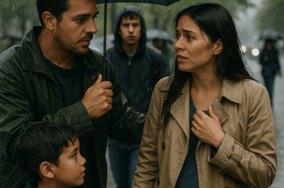 Él solo quería ayudar: un padre soltero ofreció refugio a una desconocida bajo la tormenta, sin imaginar que aquella mujer, con un secreto oculto y un corazón enorme, terminaría devolviéndole todo lo que había perdido años atrás.