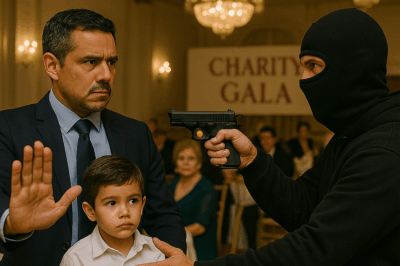 «¡Aléjense ahora!» — Un exagente del FBI, padre soltero, detuvo el ataque en una gala benéfica