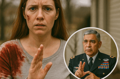 “Escapé herida después de que mi padrastro me atacara y logré pedir ayuda con señas. El hombre que me entendió era un general sordo de tres estrellas… y lo que hizo después cambió mi vida —y la suya— para siempre.”