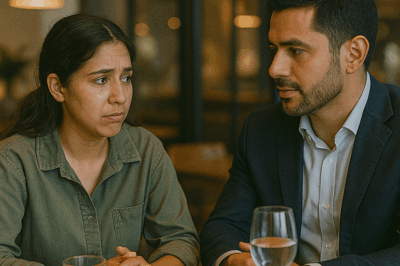 “La cita a ciegas del empresario más poderoso de la ciudad parecía un fracaso: la mesa estaba vacía… hasta que una joven humilde, perdida y confundida, se sentó por error frente a él, sin imaginar que aquel malentendido cambiaría sus destinos para siempre.”