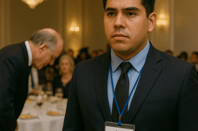 “En la gala empresarial de mi padre, mi gafete decía ‘Soporte Técnico’ y todos me ignoraron, incluso él… pero cuando el orador principal detuvo su discurso, bajó del escenario y se inclinó ante mí, el silencio en la sala fue tan profundo que nadie volvió a mirarme igual.”