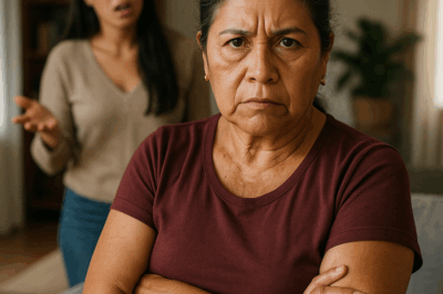 “Mi nuera me humilló delante de toda la familia en mi propia casa… pero nunca imaginó que el día que vino a pedirme ayuda, ya había preparado una venganza silenciosa que la dejaría sin palabras”