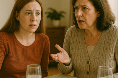 “Durante la cena familiar, dije que estaba emocionada por la boda de mi hermana. Todos sonrieron… hasta que mi madre bajó la mirada y murmuró una frase que congeló el aire y reveló un secreto que había cambiado nuestra familia para siempre.”