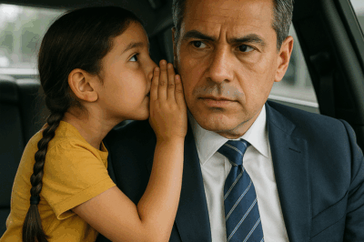 “Una niña detuvo la limusina de un poderoso empresario bajo la lluvia, lo miró a los ojos y susurró: ‘Usted necesita una esposa… y yo necesito un papá’. Él sonrió sin saber que esas palabras cambiarían su destino para siempre”