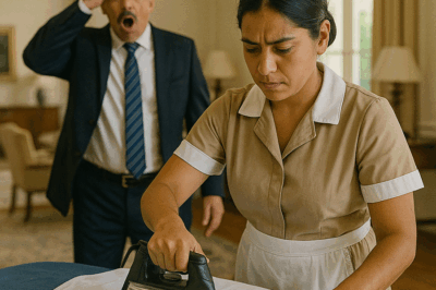 💥 El millonario regresó a casa antes… y casi se desmaya al ver lo que hacía la empleada doméstica
