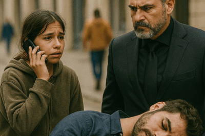 Cuando una chica de barrio humilde marcó el número de “Papá” en el teléfono de un niño caído en la acera, jamás imaginó que respondería el hombre más temido de la ciudad. Lo que hizo después reveló una verdad que nadie estaba preparado para conocer.