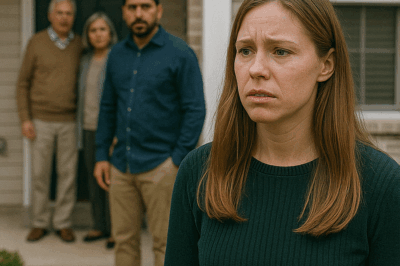 Mi esposo invitó a mis padres a conocer nuestra nueva casa y, cuando llegaron, me pidió que me fuera “para no arruinar la sorpresa” — pero lo que descubrí después de salir por esa puerta cambió para siempre mi matrimonio