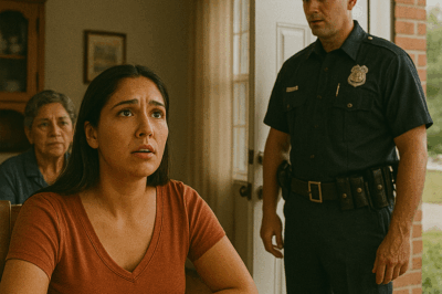 “Estaba sentada a la mesa cuando un oficial golpeó la puerta y dijo: ‘Señora, su esposo tuvo un accidente’. Corrí al hospital sin pensar… pero cuando vi quién estaba en la habitación con él, sentí que el mundo se detenía.”