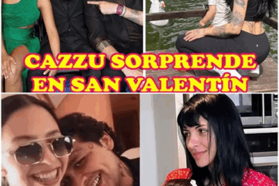 Cazzu con Inti mientras Nodal celebra San Valentín con Ángela Aguilar: el contraste que divide al público
